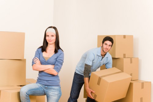 Local man with a van handling furniture transport