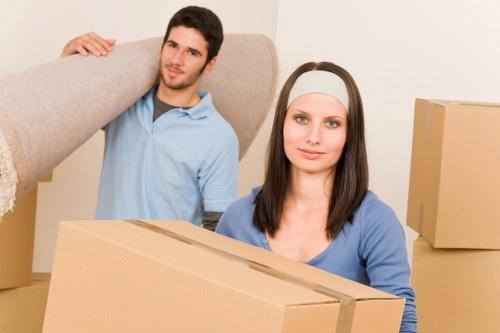 Commercial removal support for an office move in North Kensington