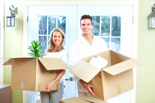 North Kensington property access and stairway moving conditions